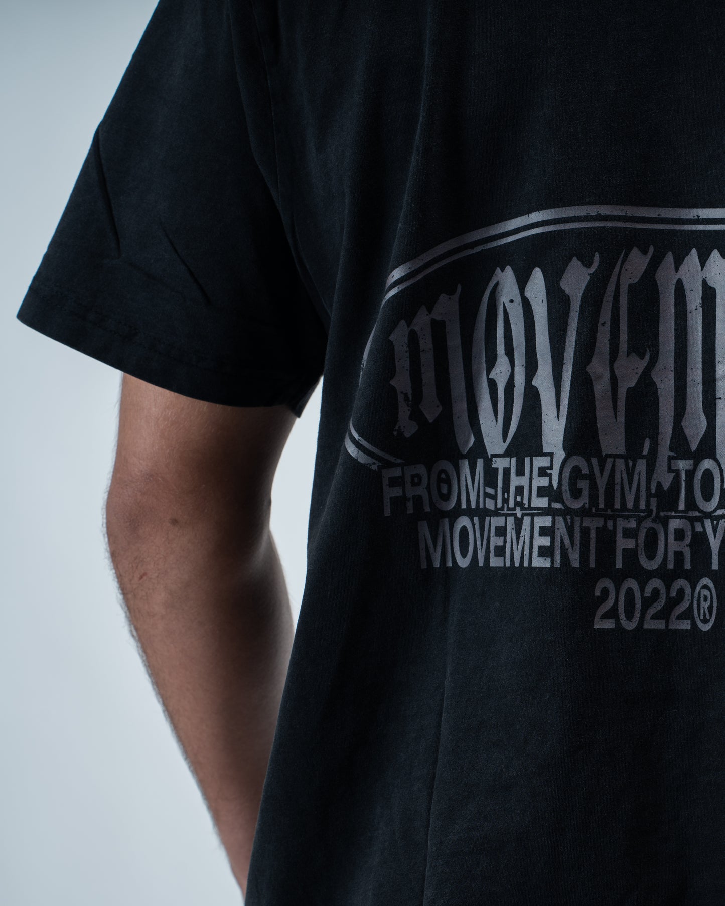 OVERSIZE LOWLIGHT WASHED EFECT BLACK