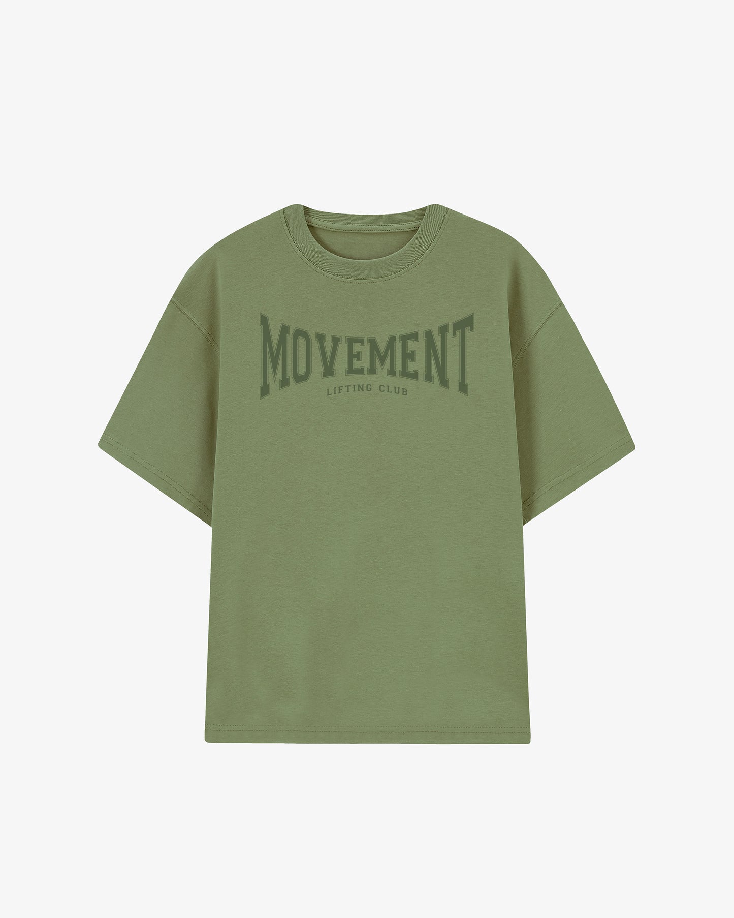 OVERSIZE LIFTING CLUB WASHED EFECT GREEN