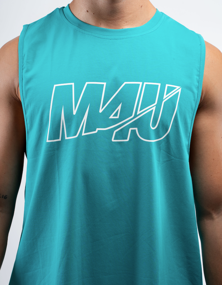 TANK TOP FLEX TURQUESA