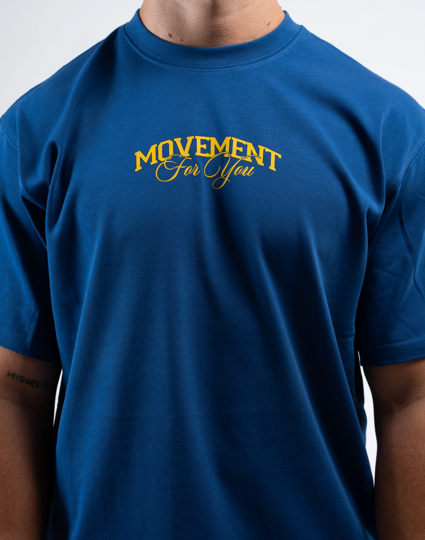 CAMISETA OVERSIZE URBAN VARSITEE BLUE