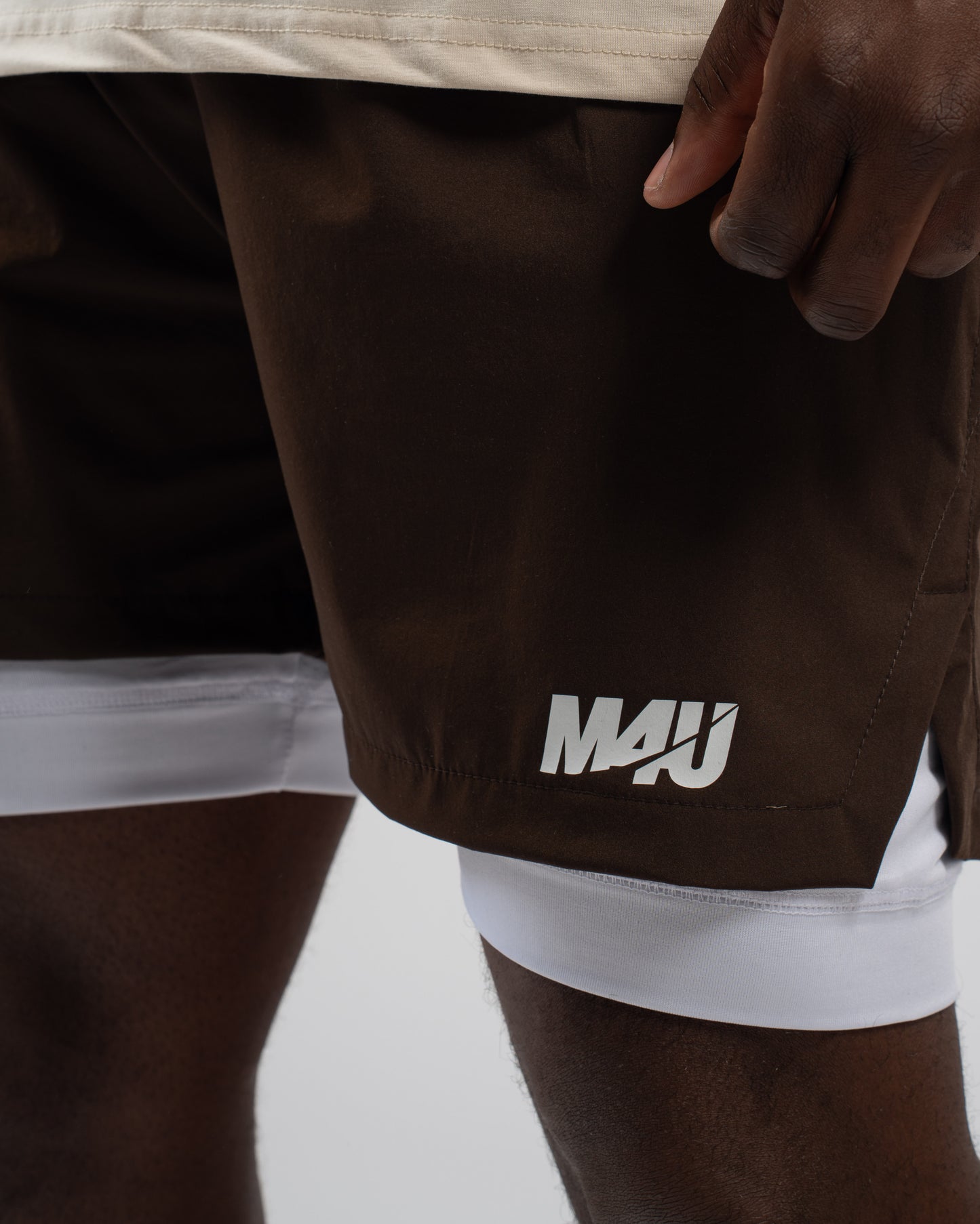 SHORTS 2 EN 1 COFFEE