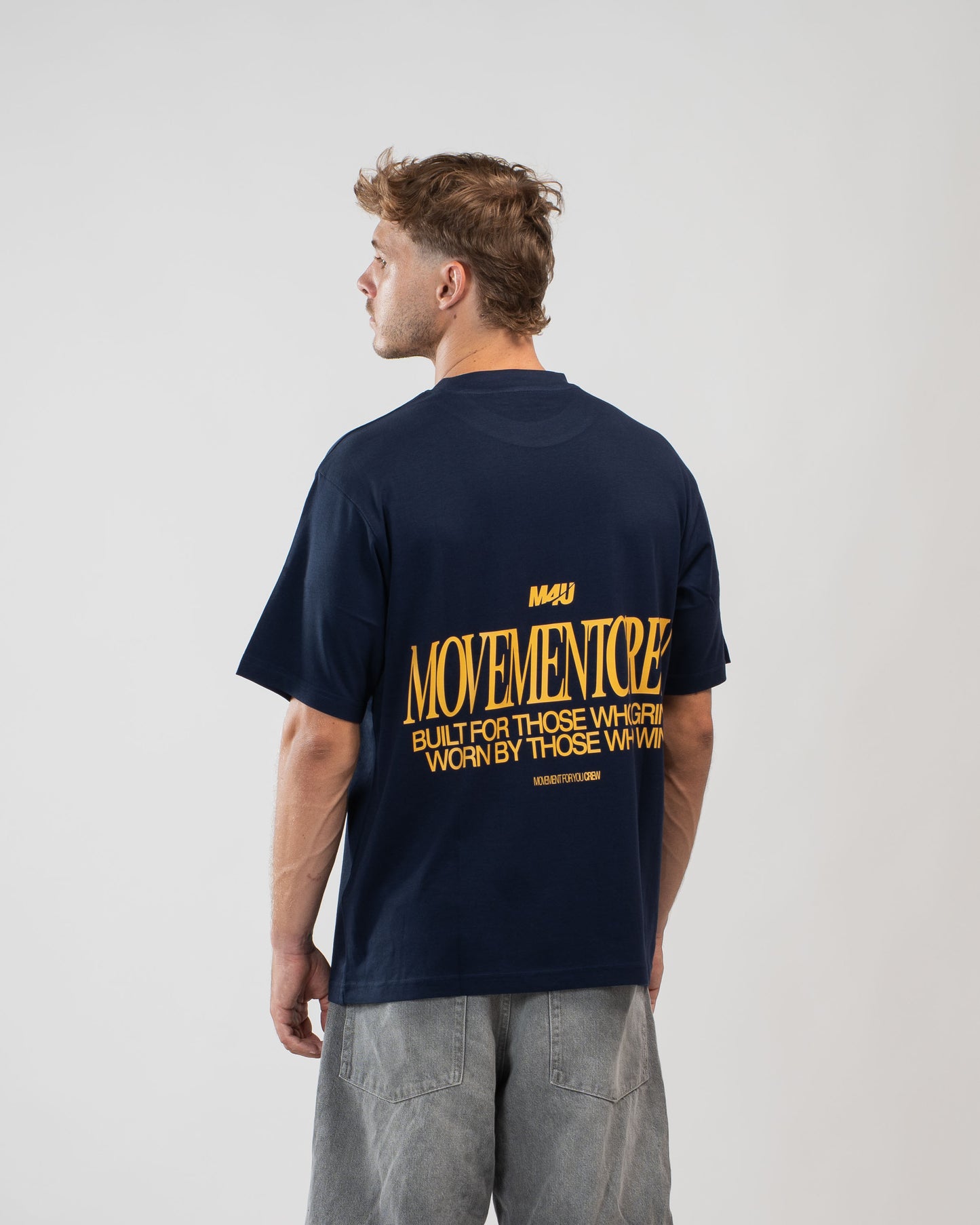 OVERSIZE TRAINING MOVEMENT CREW BLUE
