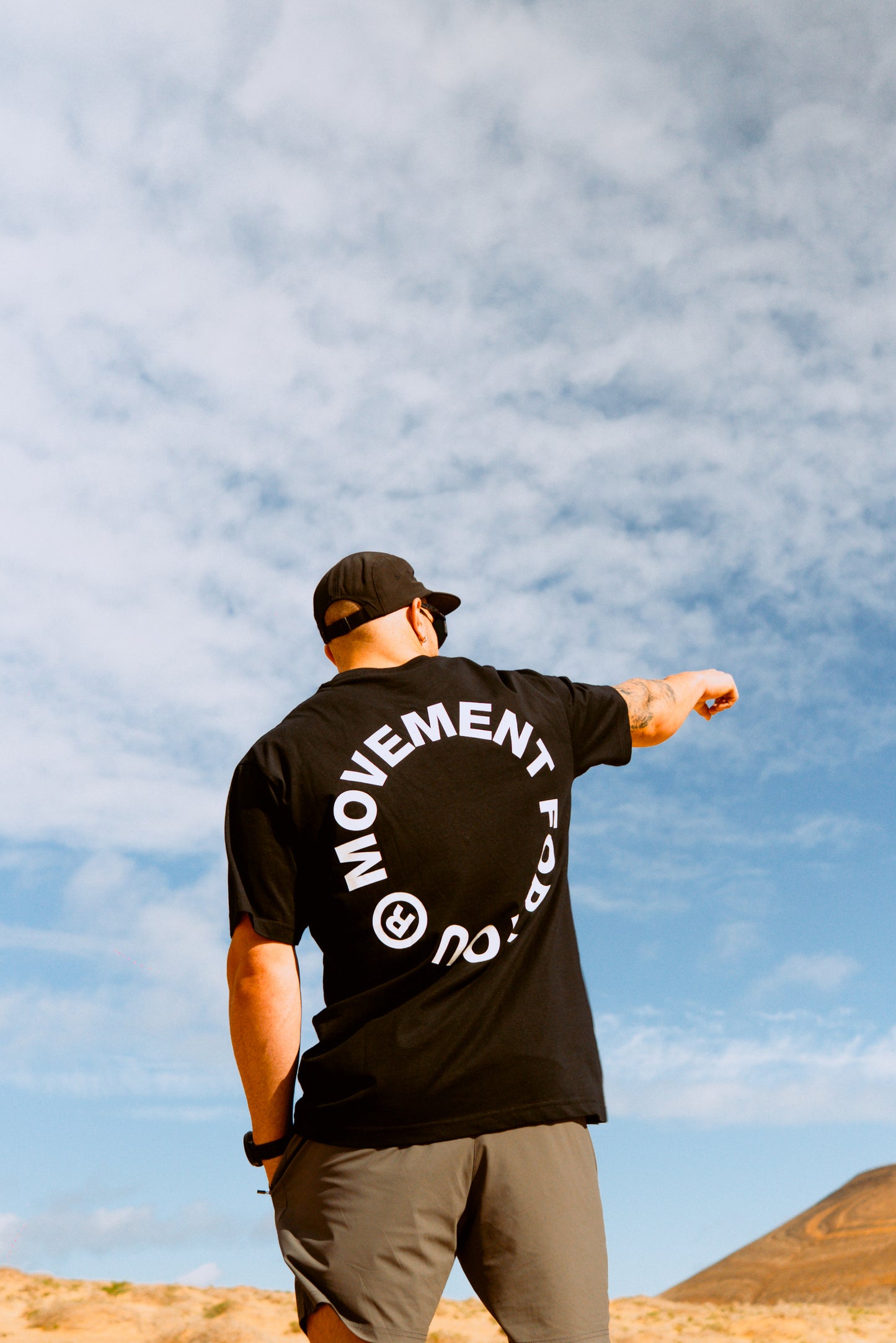 CAMISETA OVERSIZE URBAN 360 NEGRO