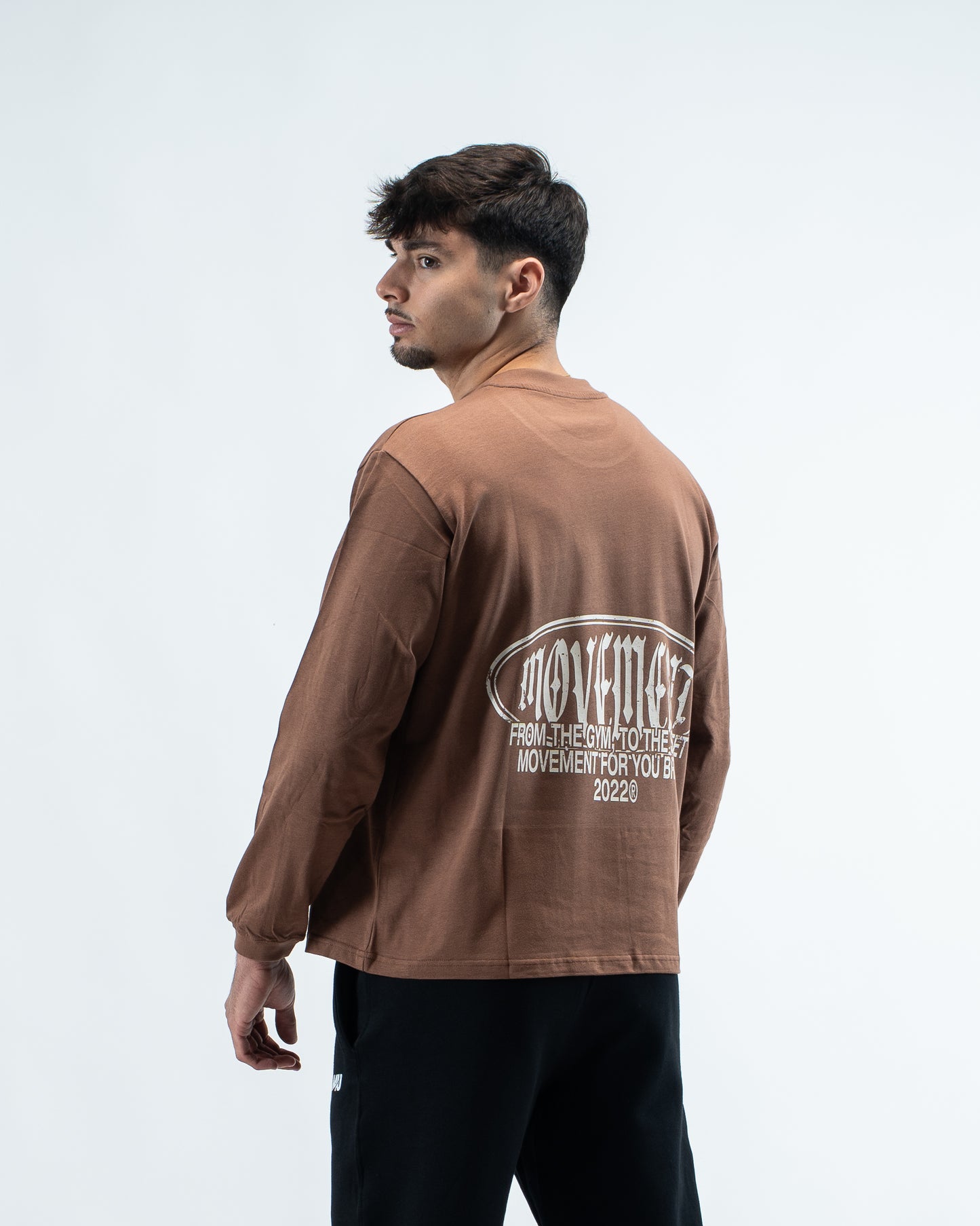 LONGSLEEVE OVERSIZE LOWLIGHT COCOA