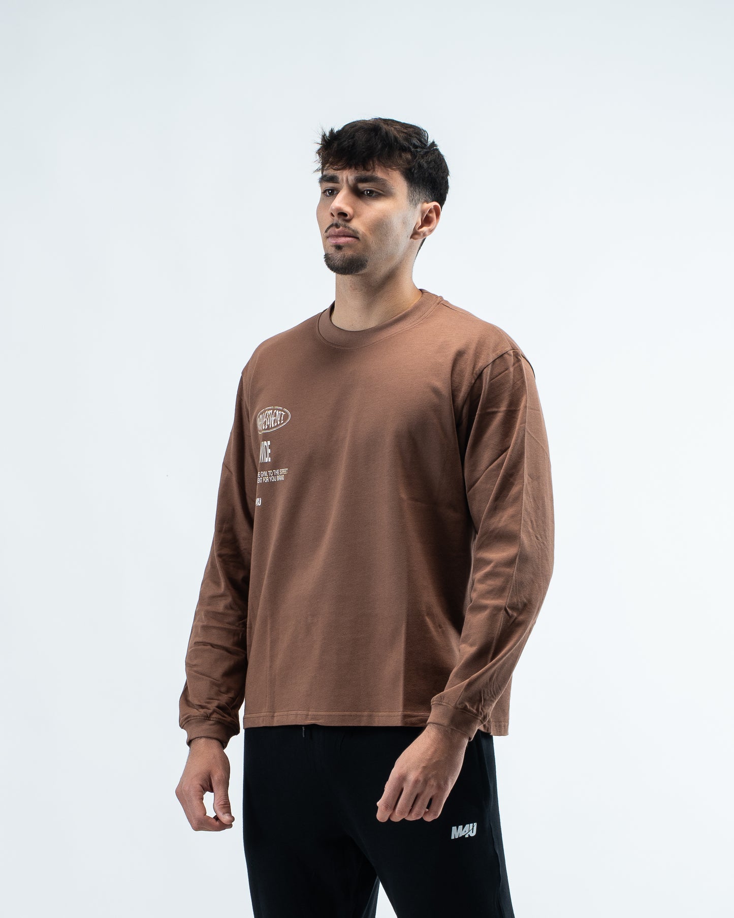 LONGSLEEVE OVERSIZE LOWLIGHT COCOA