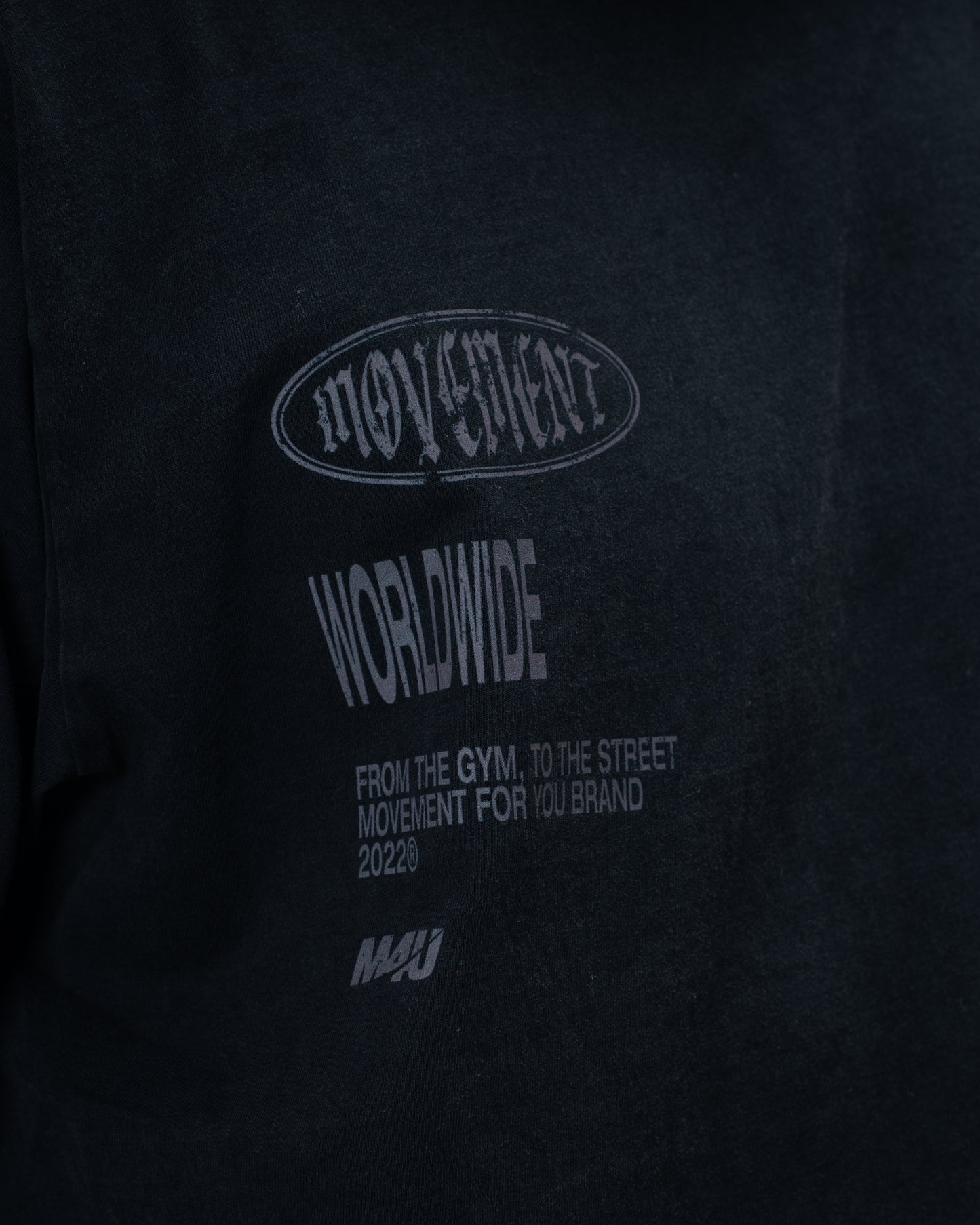 OVERSIZE LOWLIGHT WASHED EFECT BLACK