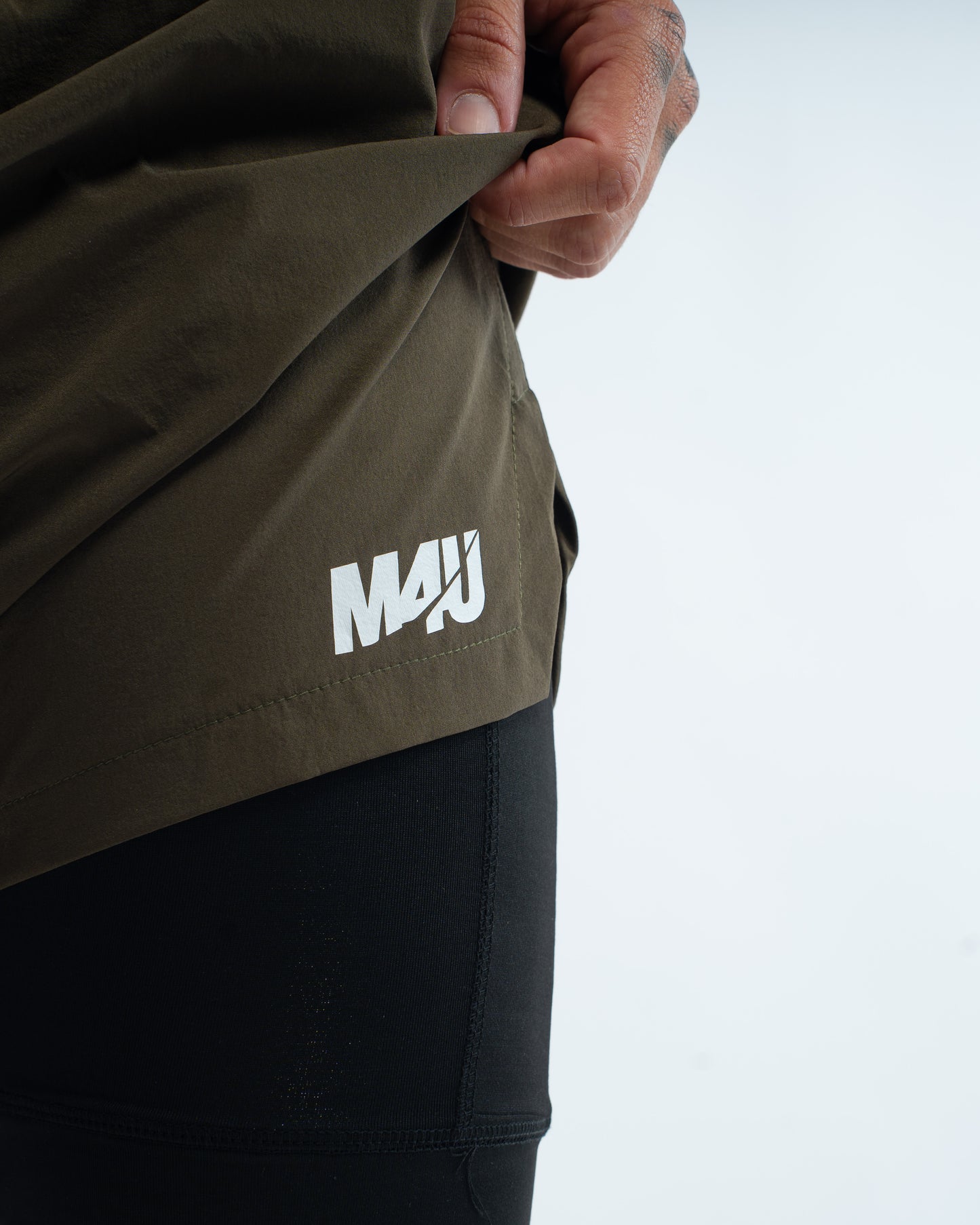 SHORTS 2 EN 1 GREEN OLIVE