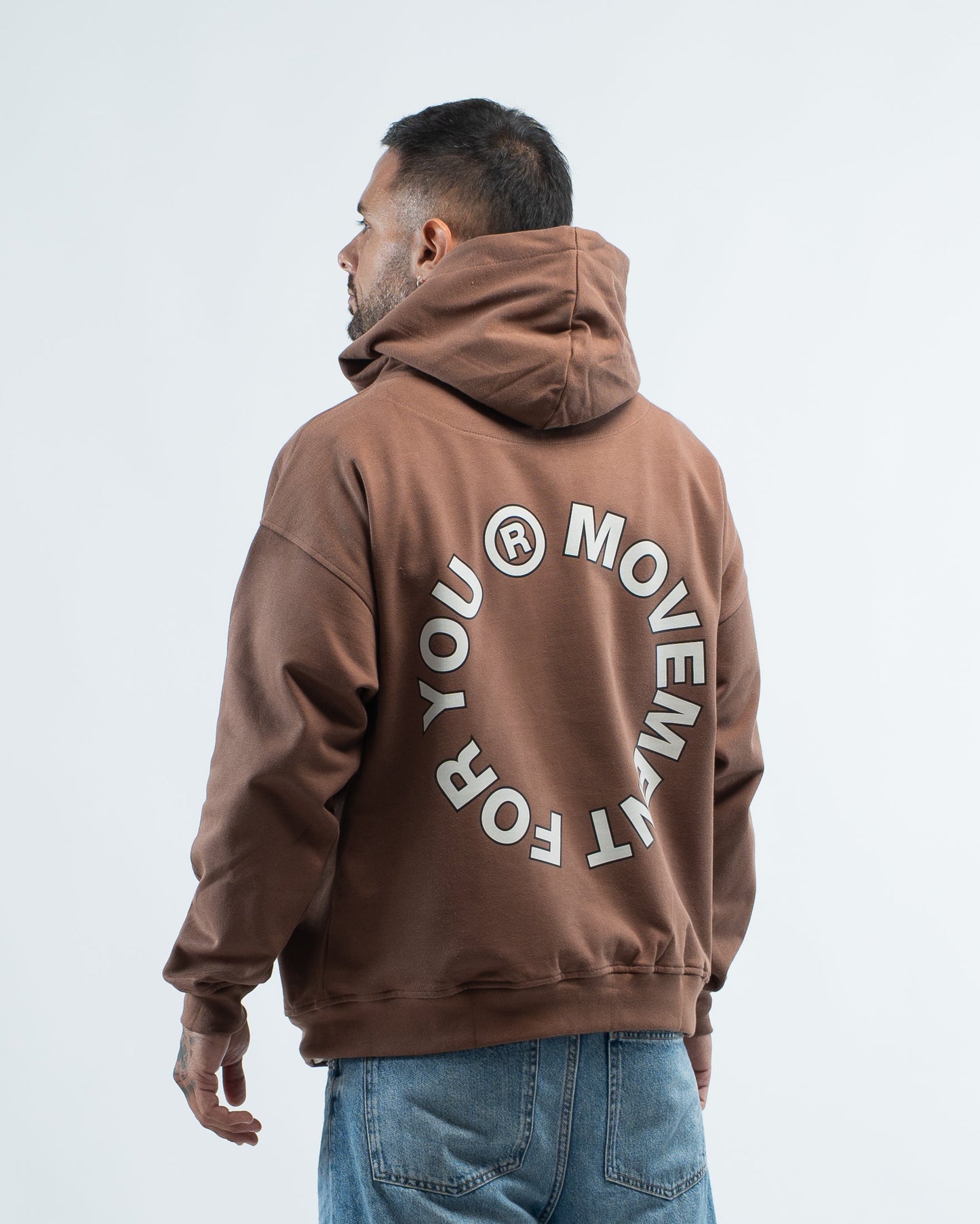 ZIPPER OVERSIZE 360 BROWN