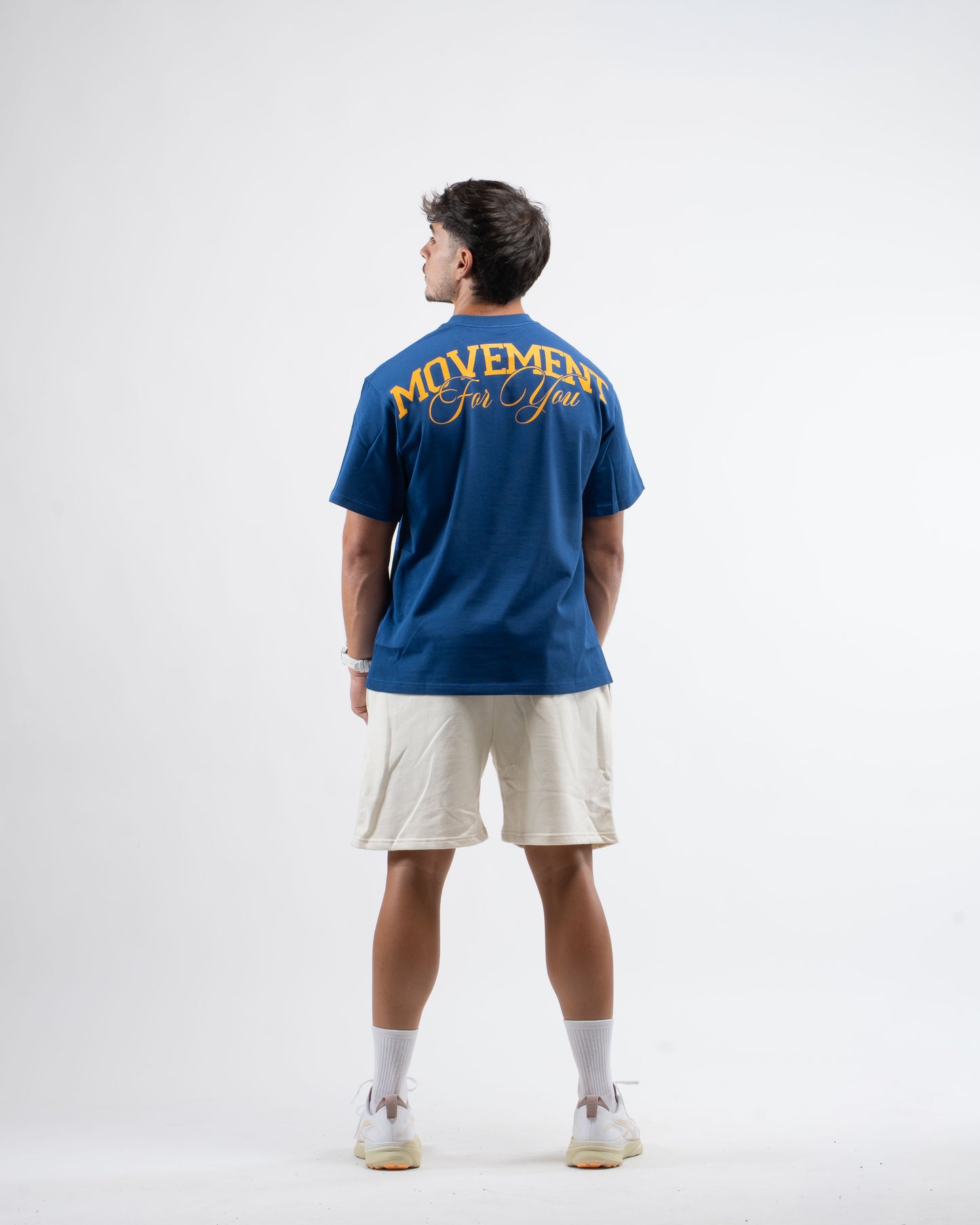 CAMISETA OVERSIZE URBAN VARSITEE BLUE