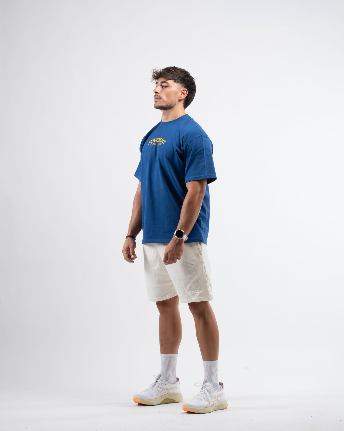 CAMISETA OVERSIZE URBAN VARSITEE BLUE