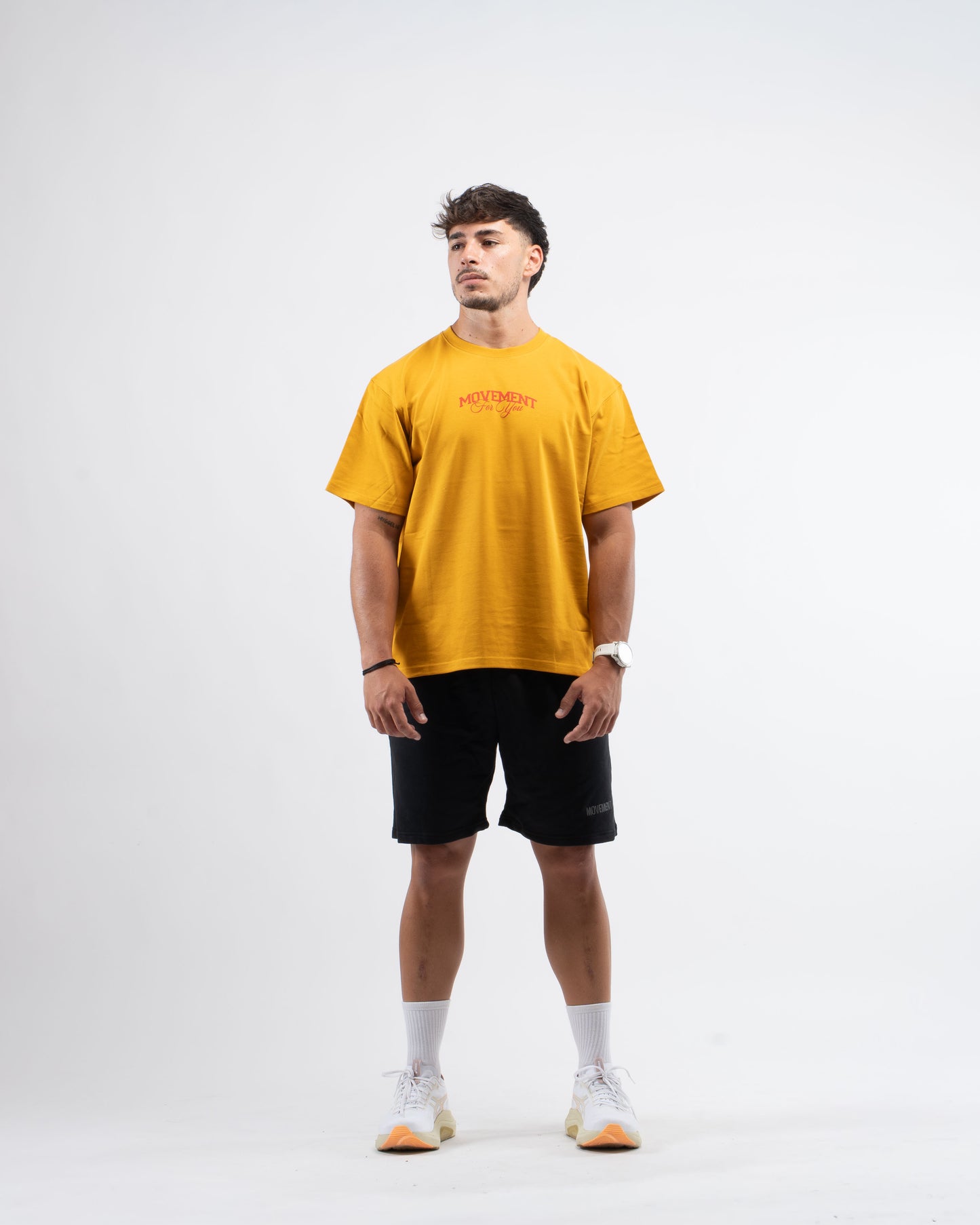 CAMISETA OVERSIZE URBAN VARSITEE YELLOW