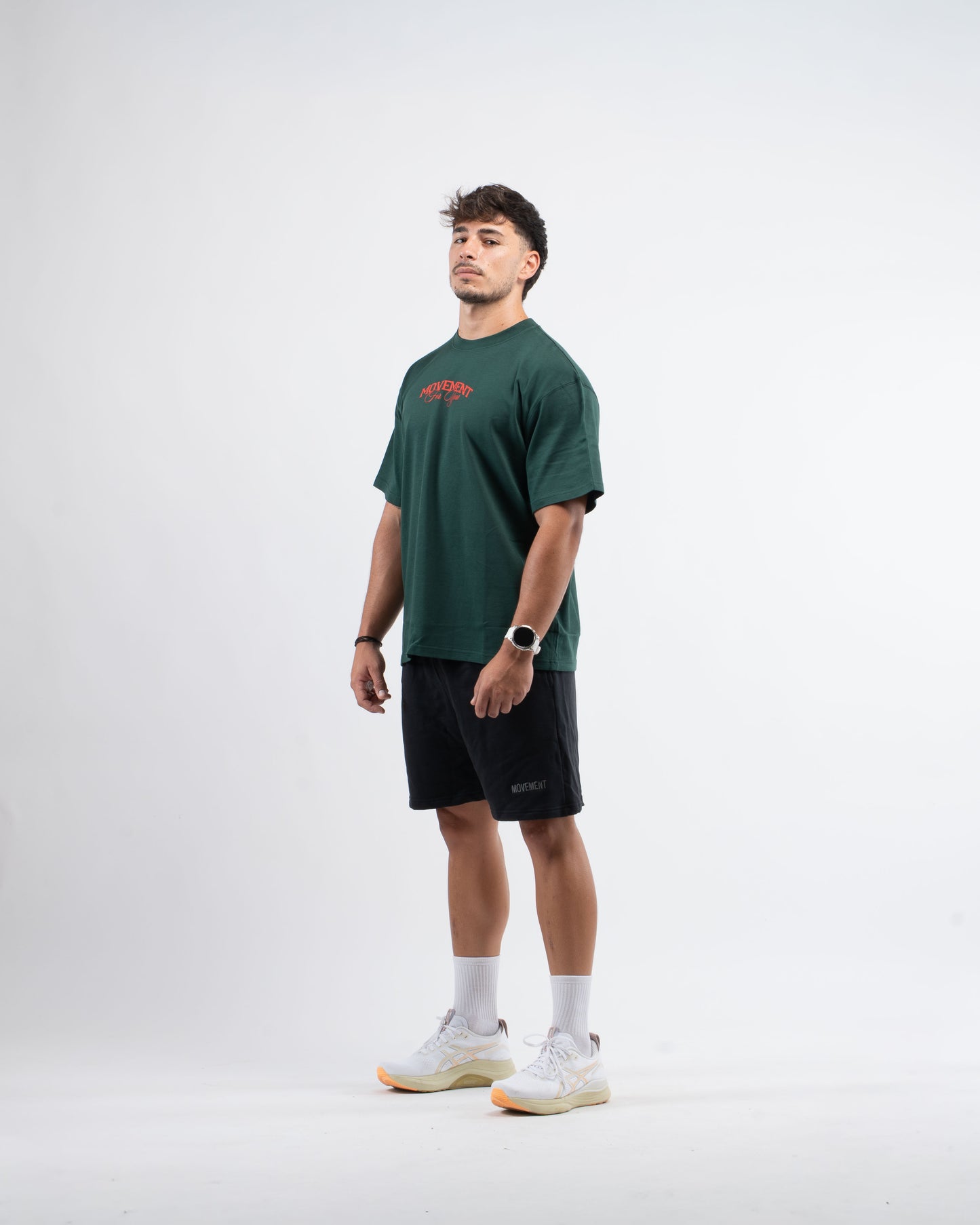 CAMISETA OVERSIZE URBAN VARSITEE GREEN