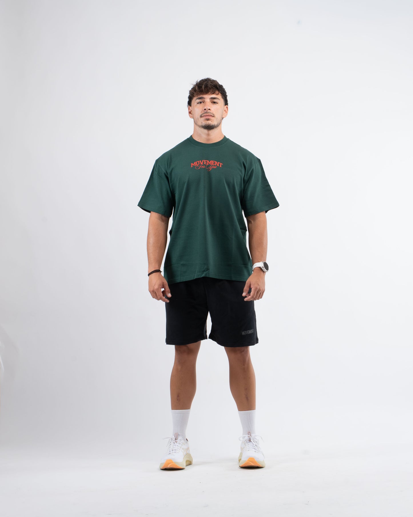 CAMISETA OVERSIZE URBAN VARSITEE GREEN