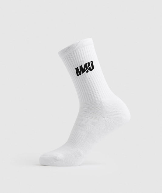 CALCETINES DE ENTRENAMIENTO BLANCO