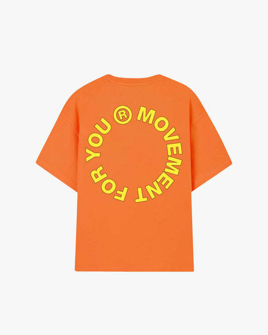 CAMISETA OVERSIZE URBAN 360 NARANJA