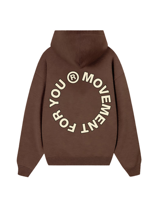 ZIPPER OVERSIZE 360 BROWN