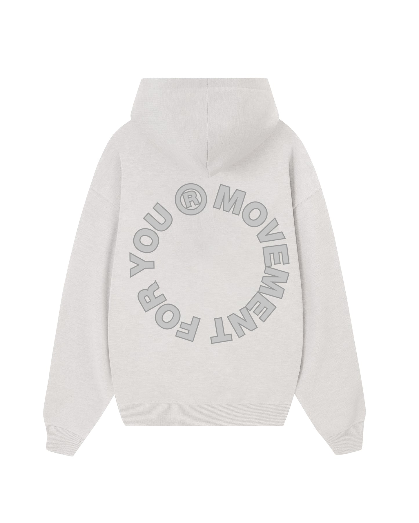 ZIPPER OVERSIZE 360 GLACIAR GREY