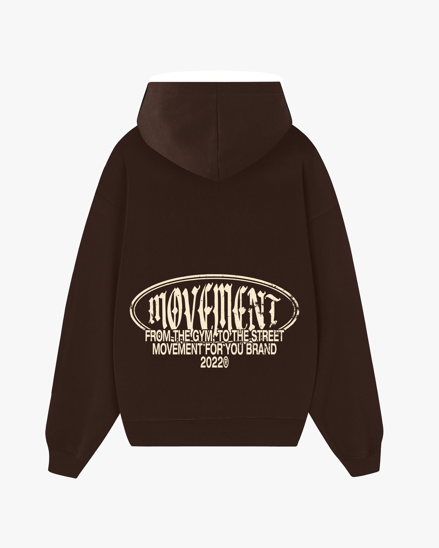 HOODIE OVERSIZE LOWLIGHT BLACK COFFE