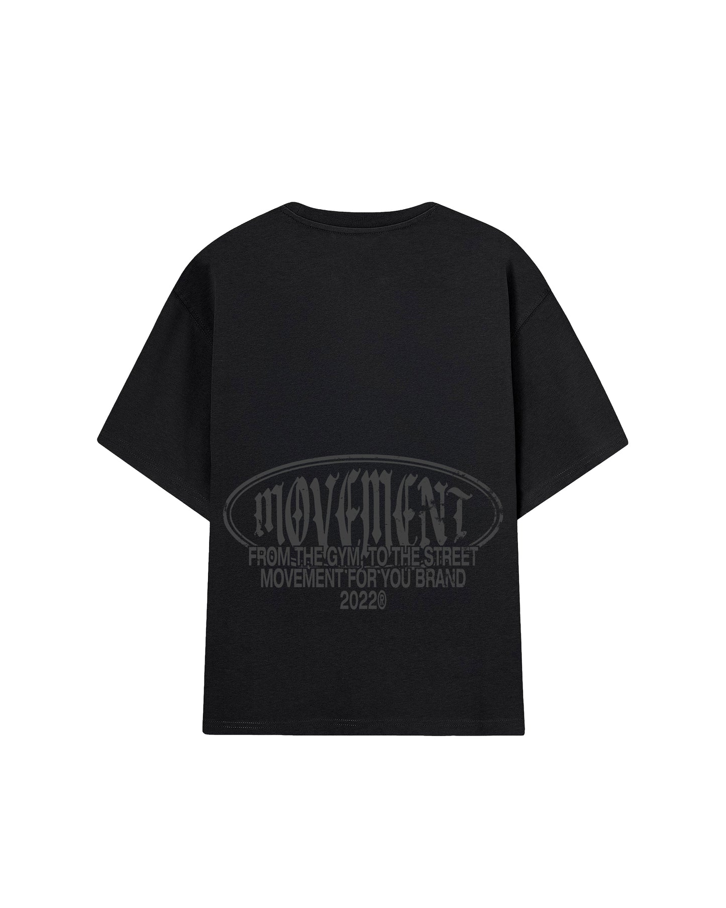 OVERSIZE LOWLIGHT WASHED EFECT BLACK