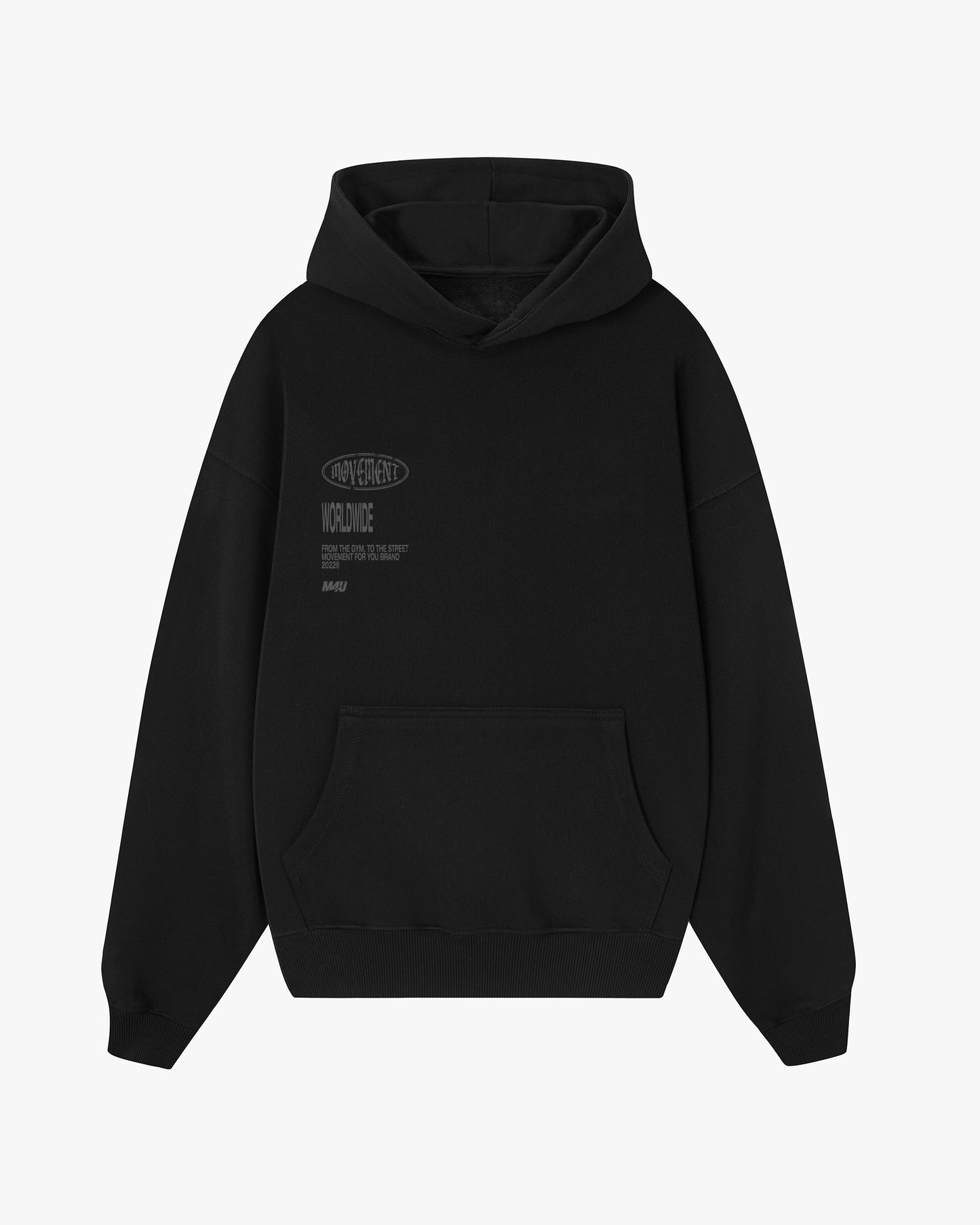HOODIE OVERSIZE LOWLIGHT BLACK