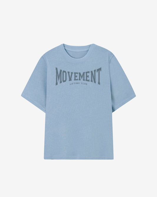 OVERSIZE LIFTING CLUB WASHED EFECT BLUE