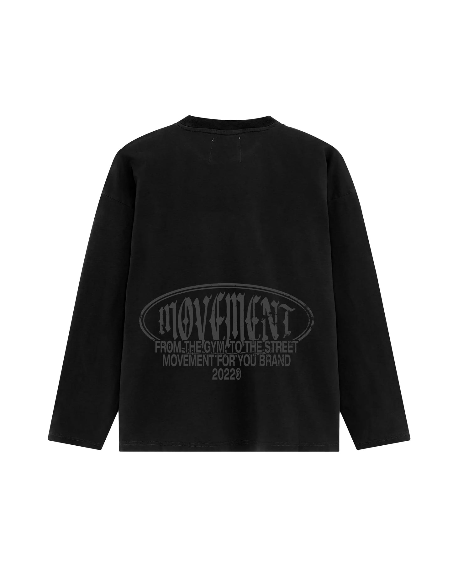 LONGSLEEVE OVERSIZE LOWLIGHT BLACK