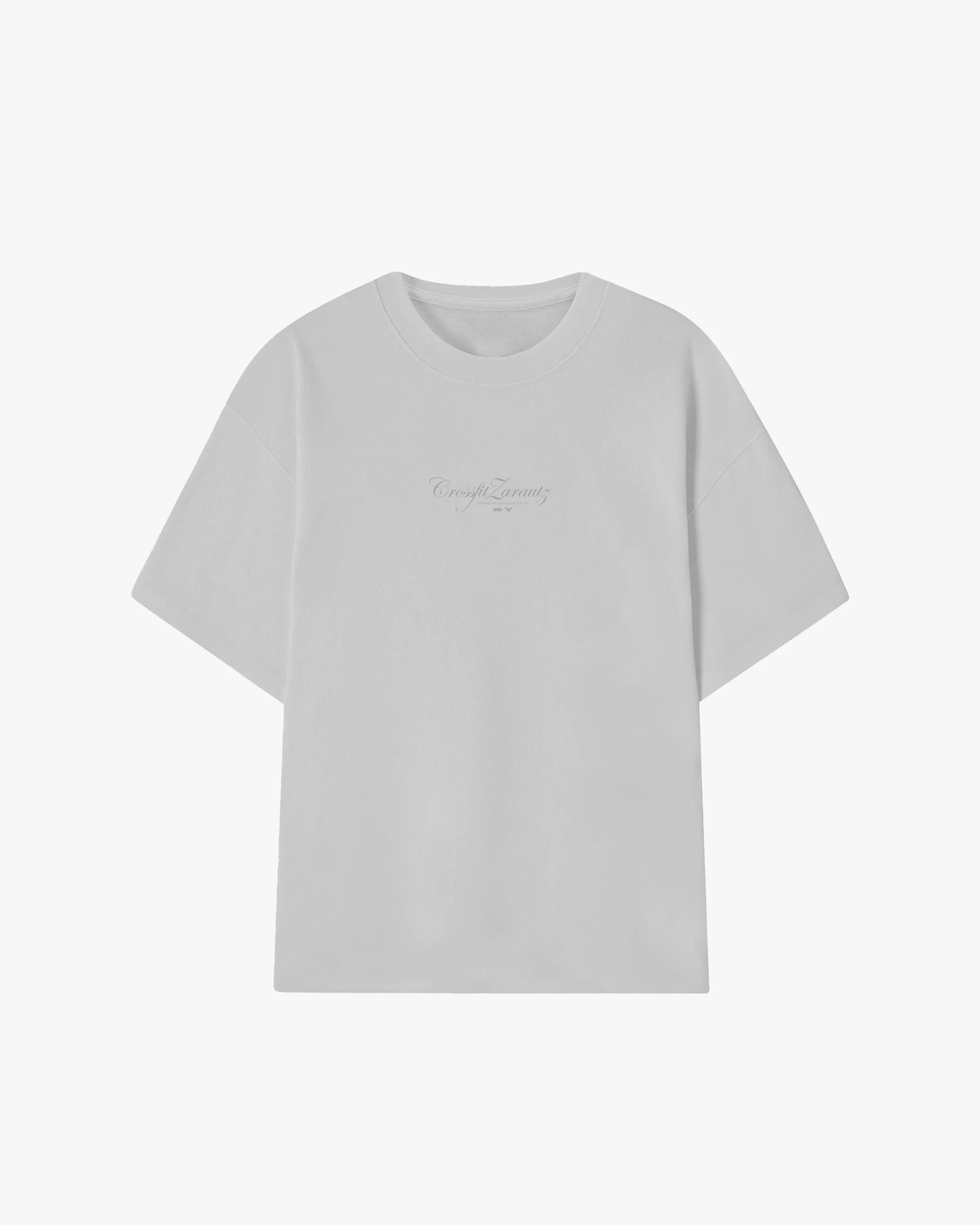 OVERSIZE+ CROSSFIT ZARAUTZ GRIS HEAVY TEE